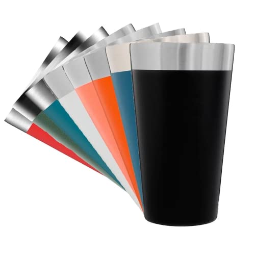 Copo Térmico Preto para Cerveja/Café com tampa 473ML