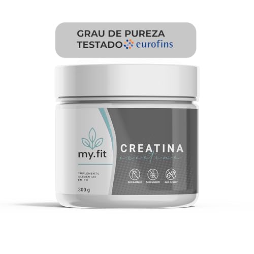 Creatina 100% Pura - Monohidratada, Laudo de Pureza Disponível - 300g - Livre de Metais Pesados