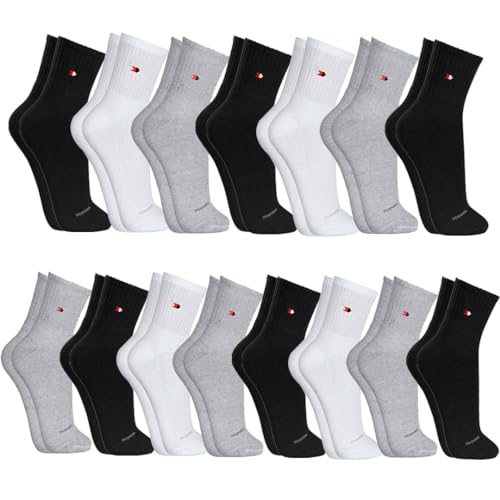 Kit Com 15 Pares De Meias Sandrini Algodão - Elastano Cano Longo - 39/43