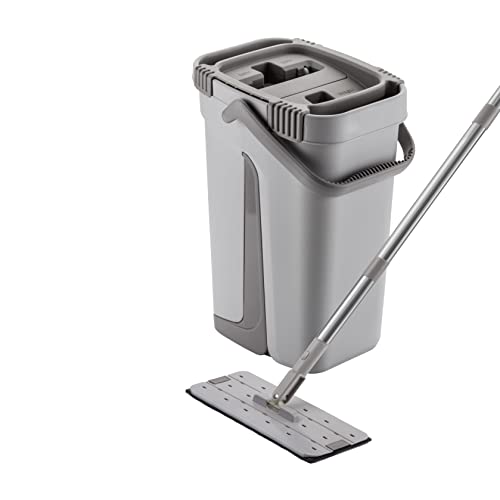 MOP Flat Lava e Seca Menalux com Refil Extra de Microfibra
