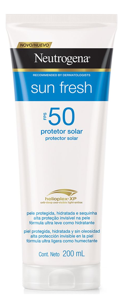 Protetor Solar Corporal Sun Fresh Fps50 200ml Neutrogena..
