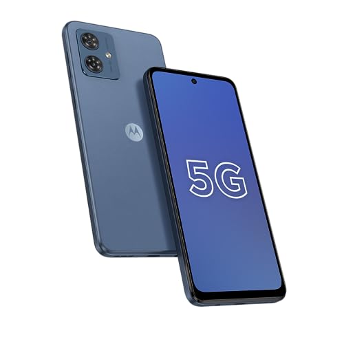 Smartphone Moto G54 5G 256GB 8GB RAM Azul – Vegan Leather