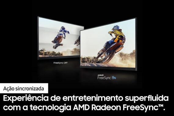 Samsung T350 - Monitor Gamer, 24 ", FHD, 75Hz, HDMI, VGA, FreeSync, Preto - Image 7
