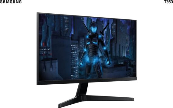 Samsung T350 - Monitor Gamer, 24 ", FHD, 75Hz, HDMI, VGA, FreeSync, Preto - Image 12