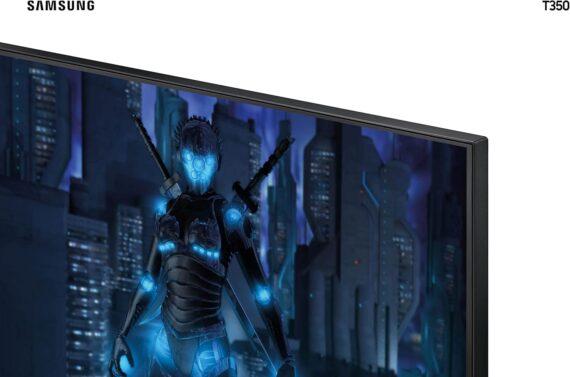 Samsung T350 - Monitor Gamer, 24 ", FHD, 75Hz, HDMI, VGA, FreeSync, Preto - Image 13