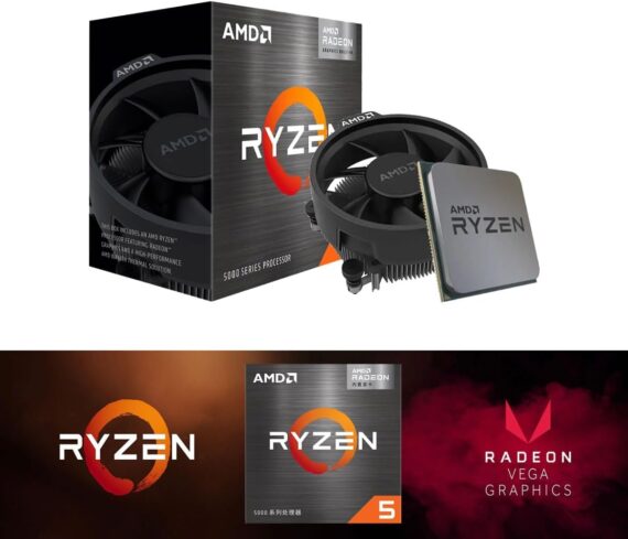 PC Gamer Ryzen 5 5600GT 16GB RAM NVME 500GB Monitor 21,5 100Hz Teclado E Mouse Gamer - Image 7