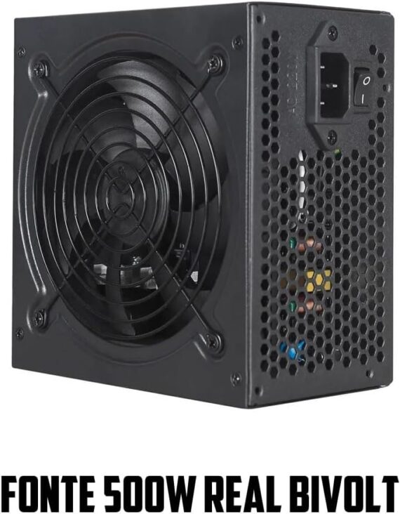 PC Gamer Ryzen 5 5600GT 16GB RAM NVME 500GB Monitor 21,5 100Hz Teclado E Mouse Gamer - Image 8