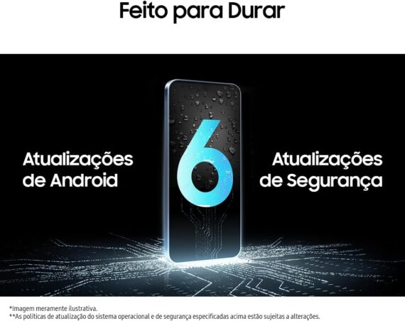 Celular Samsung Galaxy A16, 128GB + 4GB RAM, Câmera de até 50MP, Tela 6.7", NFC, IP54, Bateria 5000 mAh - Preto - Image 3
