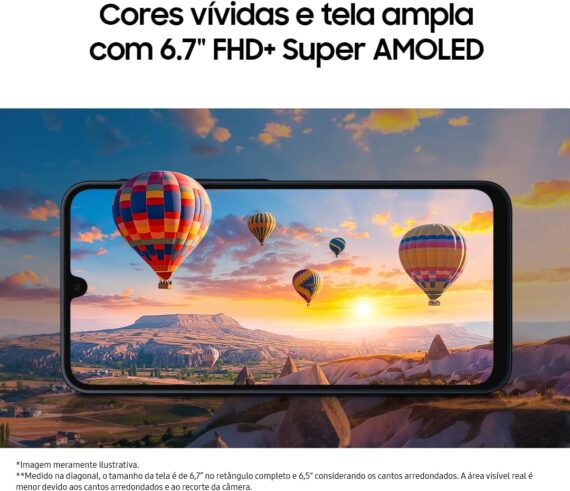 Celular Samsung Galaxy A16, 128GB + 4GB RAM, Câmera de até 50MP, Tela 6.7", NFC, IP54, Bateria 5000 mAh - Preto - Image 6
