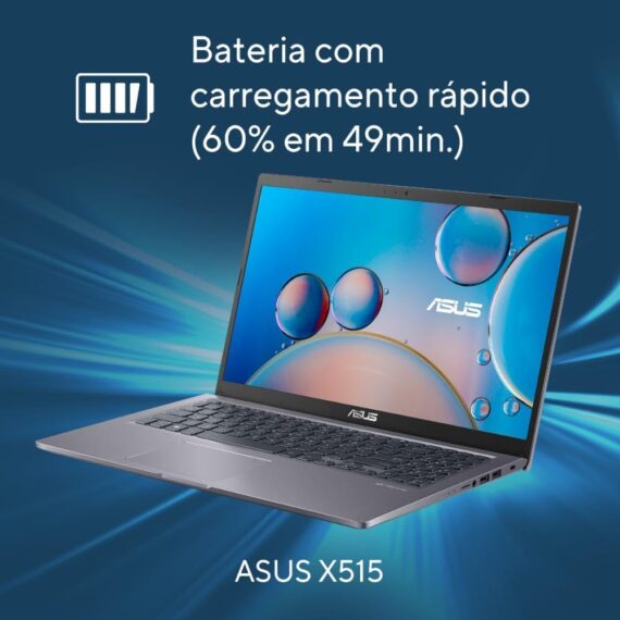 Notebook Asus X515 Celeron Dual Core, 4 GB, 128 GB SSD, W11 Home, 15,60 "LED, Slate Gray - X515Ka -Br309Ws - Image 5