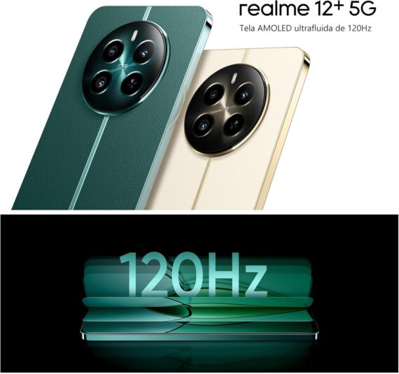 Smartphone Realme 12+ 5g 12 GB de Ram/512 GB,/Tela 6,67 "/120Hz Ultra -Smooth, NFC 360 ° - Navigator bege - Image 3