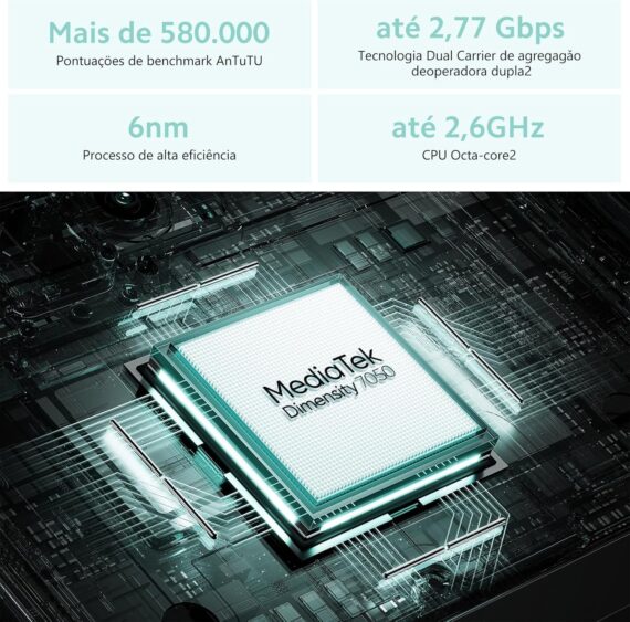 Smartphone Realme 12+ 5g 12 GB de Ram/512 GB,/Tela 6,67 "/120Hz Ultra -Smooth, NFC 360 ° - Navigator bege - Image 6