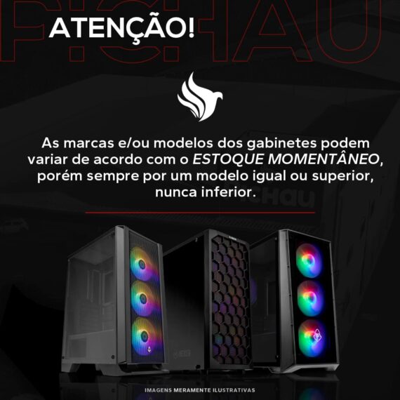 PC Gamer Completo Mancer, AMD Ryzen 5 3400G, 16 GB DDR4, SSD 480GB, Fonte 400W 80 Plus - Image 3