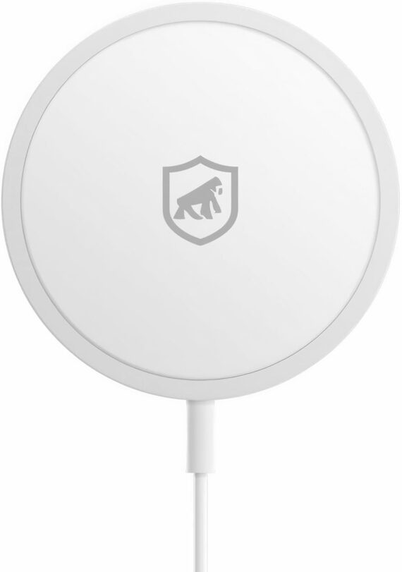 Gshield Carregador Por Indução Wireless Magnético Sem Fio Tipo C 15W, Compatível com MagSafe Carregamento Rápido 1M, Branco - Image 3