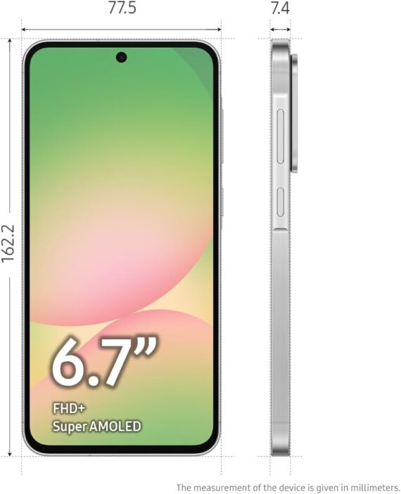 Smartphone Samsung Galaxy A56 5G 128GB, 8GB RAM, Câmera 50MP, IP67, Super AMOLED 6.7", Recursos AI, Cinza - Image 11