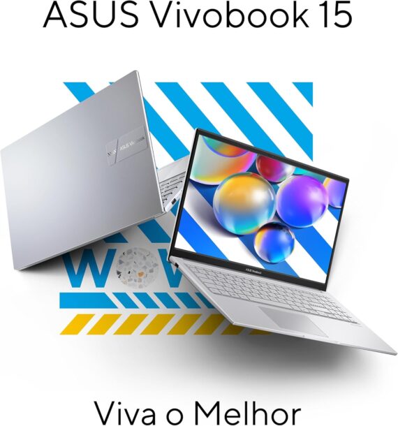 Notebook Asus Vivobook 15 X1504VA Intel Core i5 1334U 8GB RAM 256GB SSD Linux Keexos Intel Iris Xe Tela 15,6 "LED FHD Silver - NJ1739 - Image 8
