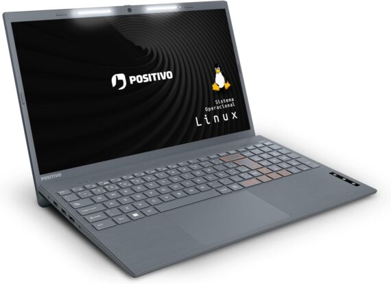 Notebook Positivo Vision C15 Lumina Bar Celeron, 8GB 128GB eMMC, Tela 15 polegadas HD Antirreflexo, Linux, Tecla Link, Cinza - 2 ANOS DE GARANTIA - Image 16