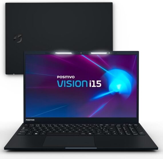 Notebook Positivo Vision I15 Lumina Bar I3 -N300 8GB 256GB SSD TELA 15 "Full HD Antirreflexo Linux - Preto - Image 12