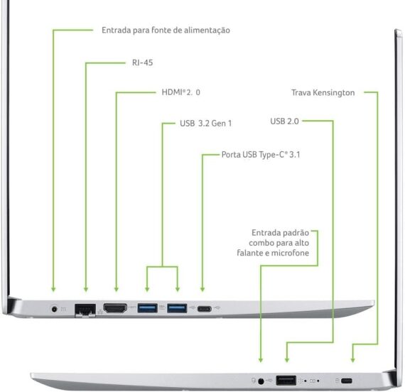 Notebook ACER A515-45-R74D R7 8GB 512 SSD Linux nx.aydal.00m - Image 6
