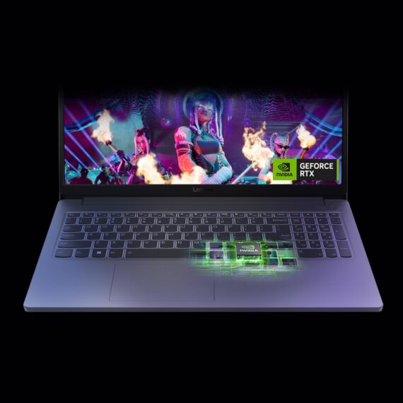Notebook Lenovo loq-e 15iax9e Intel Core i5-12450HX 16GB 512GB SSD RTX 3050 Windows 11 15,6 "-83me0007Br Luna Gray - Image 5