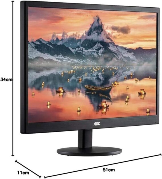Monitore AOC 18.5 "LED VGA E HDMI - Image 6