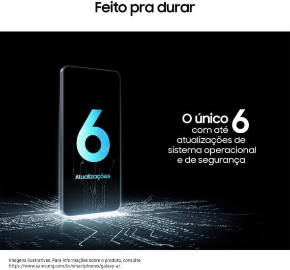 Celular Samsung Galaxy A07 256GB, 8GB, Câm. 50MP, Tela 6.7" - Violeta - Image 5