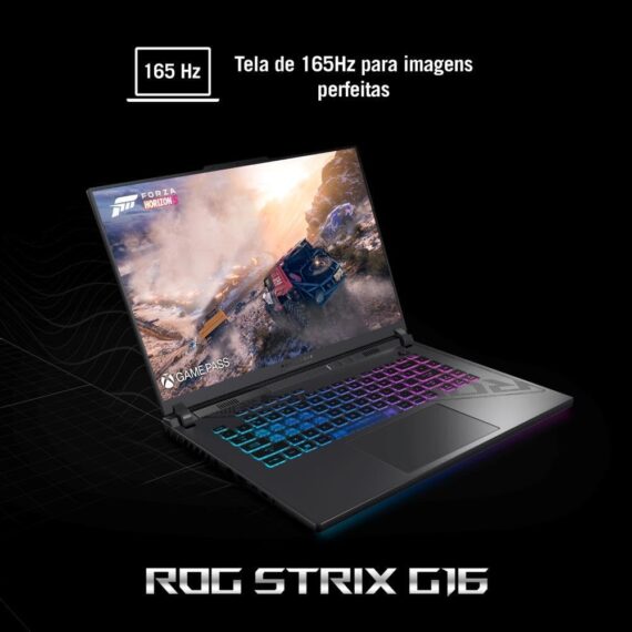 Notebook Gamer Rog Strix G16, Nvidia RTX4060, Core i9, 16 GB, 512 GB, Windows 11 Home, Eclipse Gray - G614JV -N3094W - Image 6
