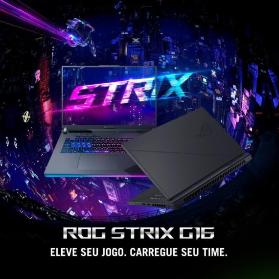 Notebook Gamer Rog Strix G16, Nvidia RTX4060, Core i9, 16 GB, 512 GB, Windows 11 Home, Eclipse Gray - G614JV -N3094W - Image 8