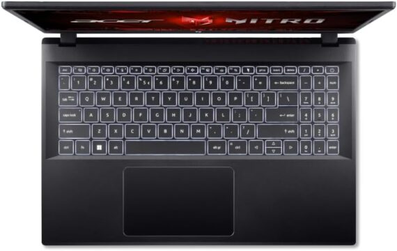 Notebook Acer Nitro V15 ANV15-51-7837 Intel Core I7 13ª Geração H Tela 15.6 IPS FHD 144Hz (GPU Nvidia RTX 3050) retro iluminado na cor branca Linux Gutta. - Image 3