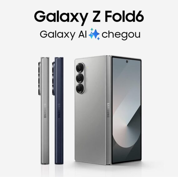 Smartphone Samsung Galaxy Z Fold6 512GB 5G, 12 GB RAM TELA 7.60 - CINZA - Image 3