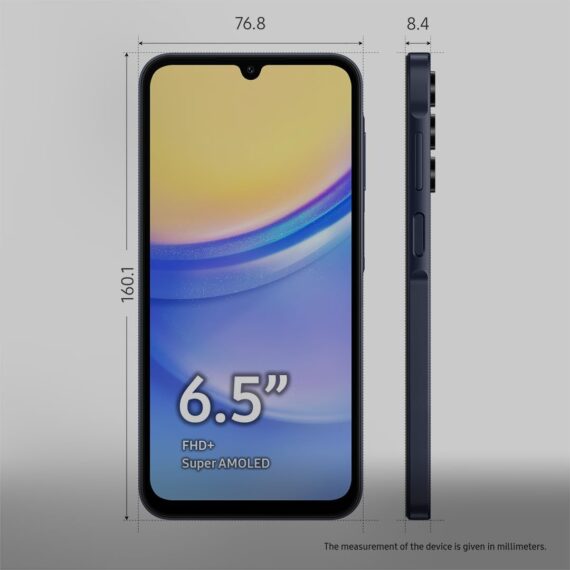 Smartphone Samsung Galaxy A15 5G 256GB - Azul Escuro - Image 2