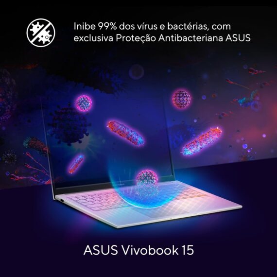 Notebook Asus Vivobook 15, Intel Core i5, 8 GB, 256 GB SSD W11 Home, 15,6 '' FHD, Legal Silver - X1504VA -NJ1738W - Image 6