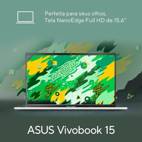 Notebook Asus Vivobook 15, AMD Ryzen 7, 16 GB SSD, 512 GB, Keedos, 15,6 '' LED, LED legal - M1502YA -NJ495 - Image 6