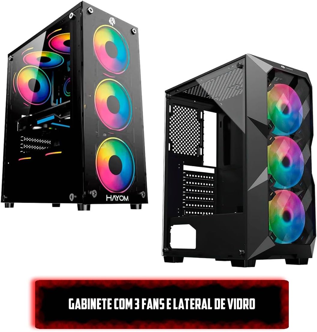 PC Gamer Completo AMD Ryzen 5 4600G | 16 GB DDR4 | NVME 500GB | Monitore 21,5 ”100Hz | Kit Gamer - Image 3