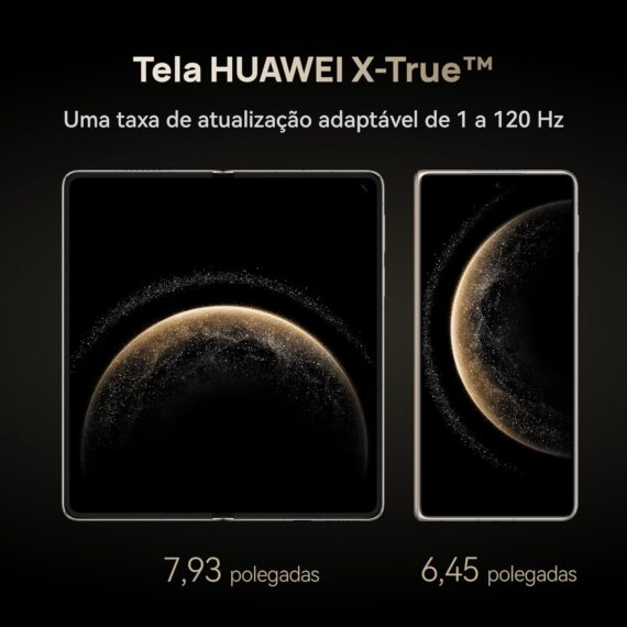 Smartphone, HUAWEI Mate X6, 12GB+512GB, Ultrafino e Durável, Câmera Ultra Chroma, Inovador Multitarefas, Tela HUAWEI X-True, Preto - Image 3