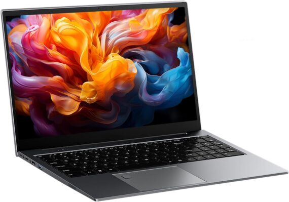Notebook Huitbat Acebook 8, 12ª Geração Intel 4-Core N97 16GB RAM 512GB SSD(UHD), Tela 15,6" FHD LED, Windows 11 Home, Reconhecimento de Impressão Digital, 1.65kg Cinza - Image 3