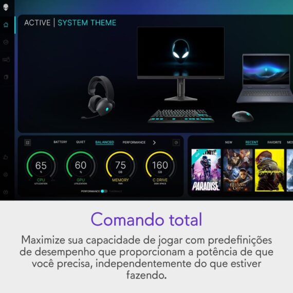 Gamer Alienware Aurora AC16-C7240H-D30-Intel Core 7, NVIDIA RTX 3050, 16 GB RAM, 512 GB SSD, LED Full HD 120Hz, Linux - Image 3