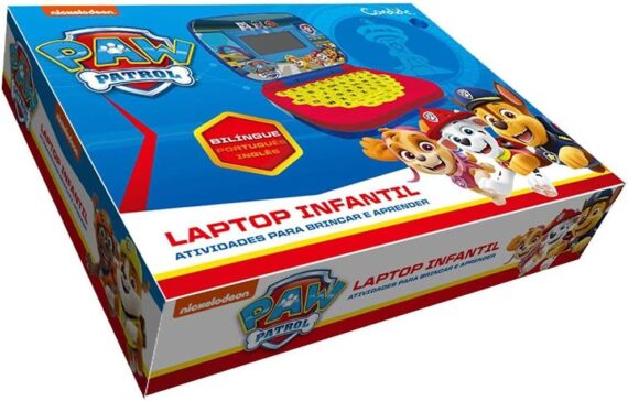 Candide, Laptop Infantil, Patrulha Canina, Brinquedo Educativo - Bilíngue - Image 2
