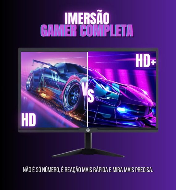 Monitore Gamer 19 "75Hz HD+ LED IPS Widescreen FreeSync HDMI VGA VESA ORIGINAL - Image 3