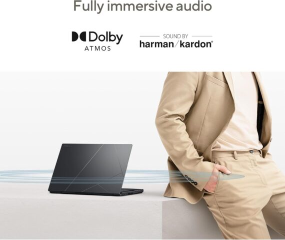 Laptop da dupla do ASUS ZenBook, Display Touch de 35,6 cm de 35,6 cm de 120Hz, EVO, Intel Core Ultra 9 285h, Intel Arc Graphics, 32 GB de RAM, 1 TB SSD, Windows 11, UX8406CA-PS99T - Image 8