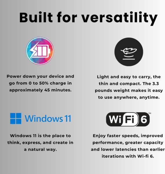 HP Laptop empresarial FHD 255 G10 de 15,6 polegadas, AMD Ryzen 7 7730U, 16 GB de RAM, SSD PCIe de 512 GB, teclado numérico, webcam, Wi-Fi 6, HDMI, Windows 11 Pro, preto - Image 4