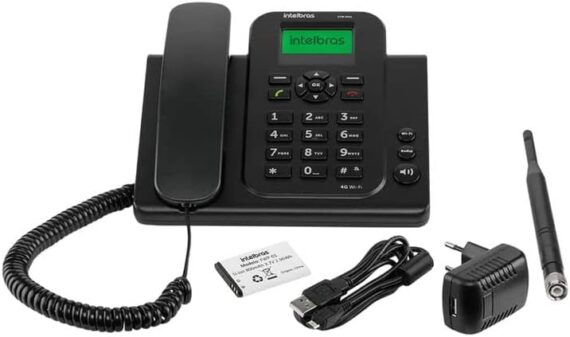 Telefone Celular Fixo 4G com Wi-fi CFW 9041 Preto Intelbras - Image 4