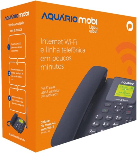 Telefone Celular de Mesa 4g Wi-fi Aquário CA-42SX4G - Image 5