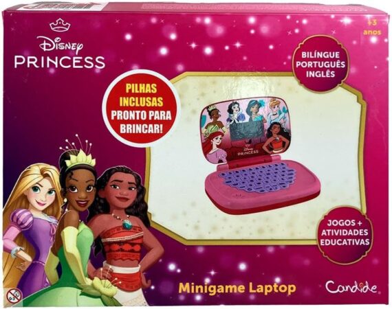 Laptop Infantil Educativo Candide Princesas Bilíngue - Image 3