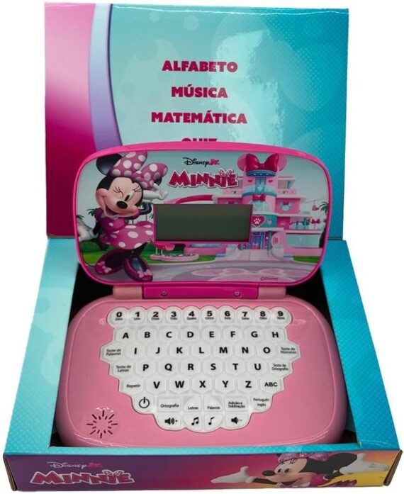 Laptop Infantil Educativo Candide Minnie Bilíngue - Image 2