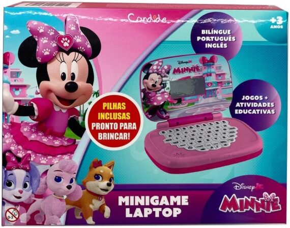 Laptop Infantil Educativo Candide Minnie Bilíngue - Image 3