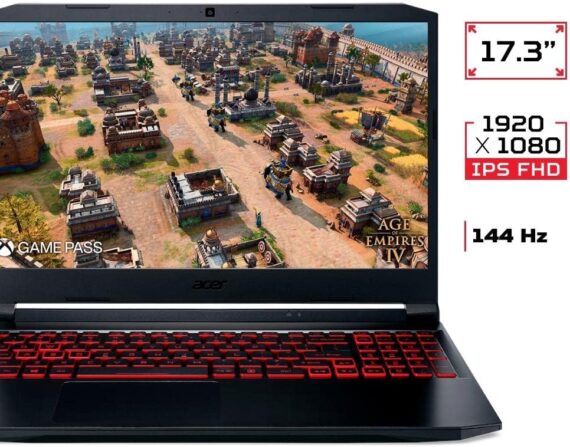 Caderno Acer Nitro 5 AN517-54-56Q0 CI5 Windows 11 Home 8GB 1TB HDD 256GB SSD GTX 1650 17,3 " - Image 6