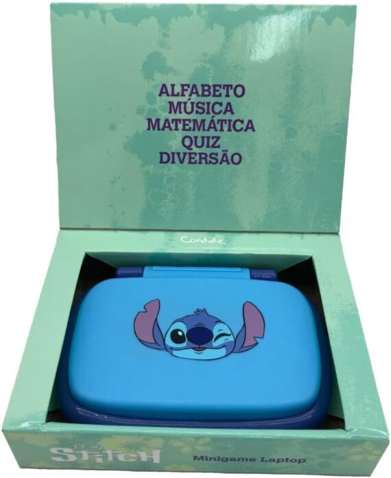 Candide, Laptop Infantil, Stitch, Brinquedo Educativo - Bilíngue - Image 3