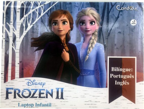 Candide, Laptop Infantil, Frozen, Brinquedo Educativo - Bilíngue - Image 2