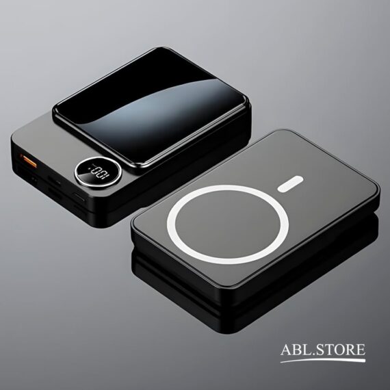 Carregador Portátil (Power Bank) Magnético Ultrafino sem fio por indução Carregamento Rápido de 10000mAH Compatível com Celulares - YD43 - Image 2